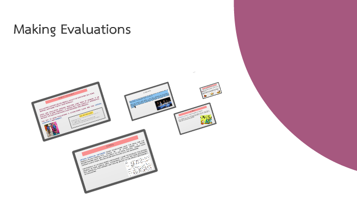 FYC: Making Evaluations by Katie Friedman on Prezi