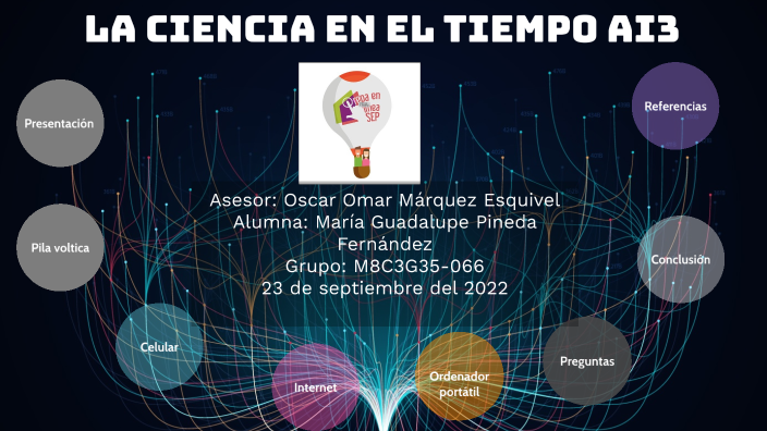 La ciencia en el tiempo by Guadalupe Pineda on Prezi