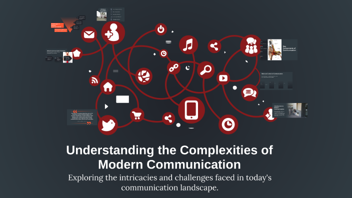 Complexities Communication Understanding the Complexities of Modern Communication by lindon hornsy ...