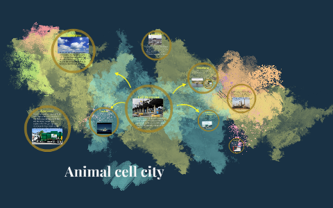 Animal cell city by Emily Lombard