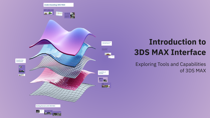 Introduction to 3DS MAX Interface by Sabina Qodirova on Prezi