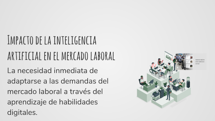 Impacto de la inteligencia artificial en el mercado laboral by VANIA ...