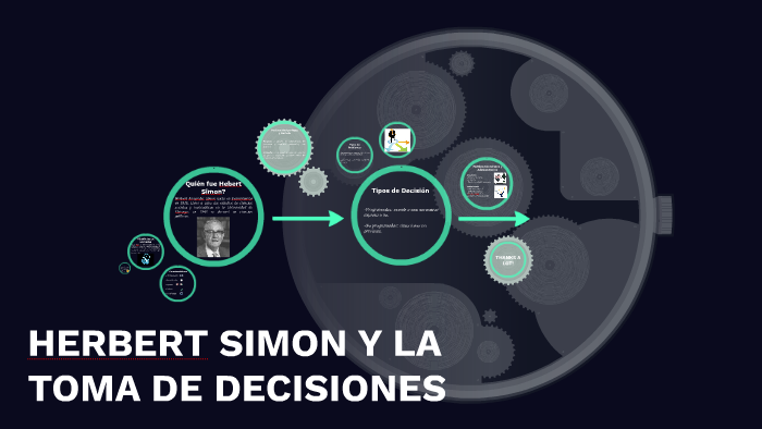 HERBERT SIMON Y LA TOMA DE DECISIONES by Jeison Araujo Beleño on Prezi