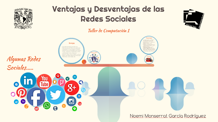Ventajas y Desventajas de las Redes Sociales by Noemi García on Prezi