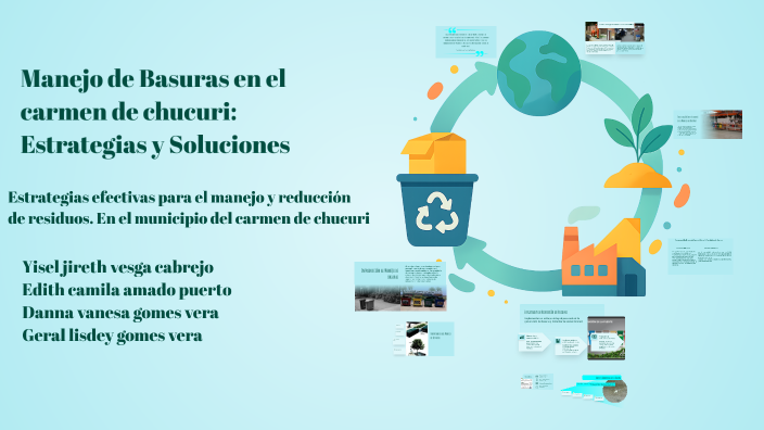 Manejo de Basuras: Estrategias y Soluciones by Andres Vasquez ...