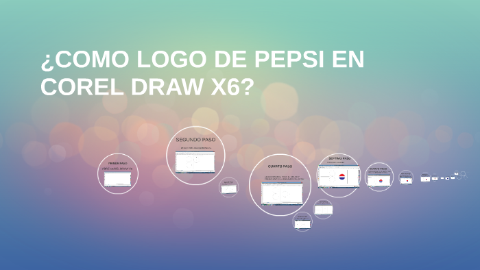 COMO LOGO DE PEPSI EN COREL DRAW X6? by giovanni leon