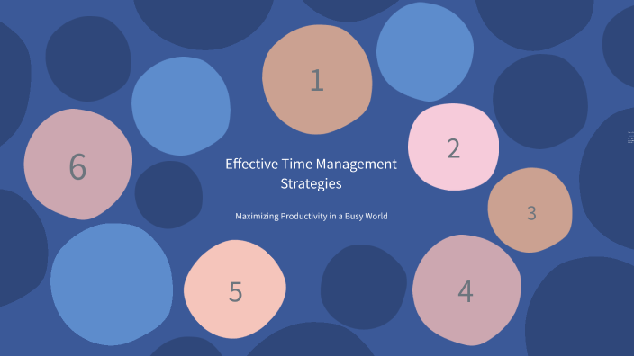 Effective Time Management Strategies by HAKUHODO/ PRODUCTS on Prezi