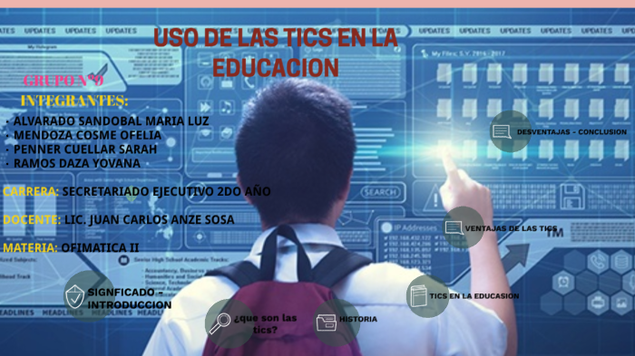 EL USO DE LAS TICS EN LA EDUCACIÓN by ofelia mendoza cosme on Prezi