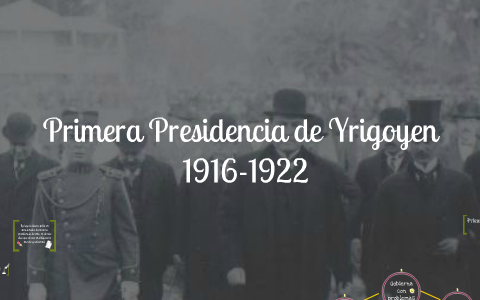 Historia Primera Presidencia De Yrigoyen By Bel n L pez On Prezi