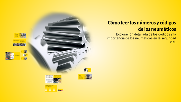Cómo leer los números y códigos de los neumáticos by Angel Puertas on Prezi