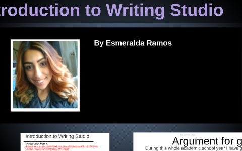Introduction to Writing Studio by on Prezi