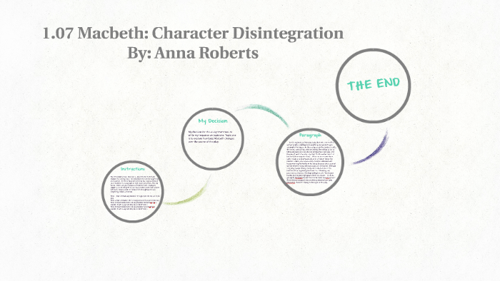 1 07 Macbeth Character Disintergration By Anna Roberts