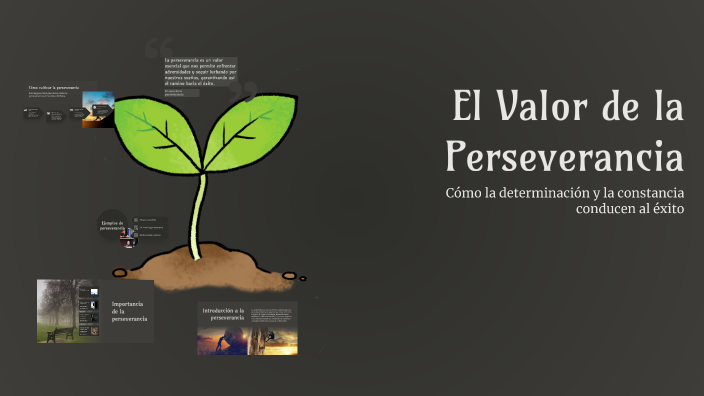 El Valor de la Perseverancia by Diana Patricia Pinargote Bolaños on Prezi