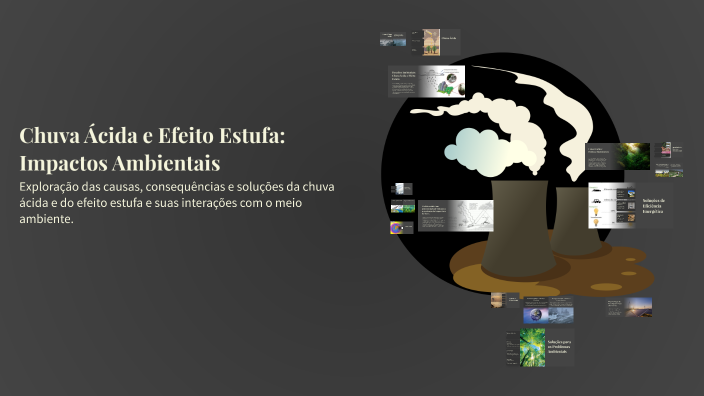 Chuva Ácida e Efeito Estufa: Impactos Ambientais by Moisés Br on Prezi