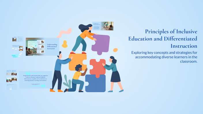 Principles of Inclusive Education and Differentiated Instruction by ...