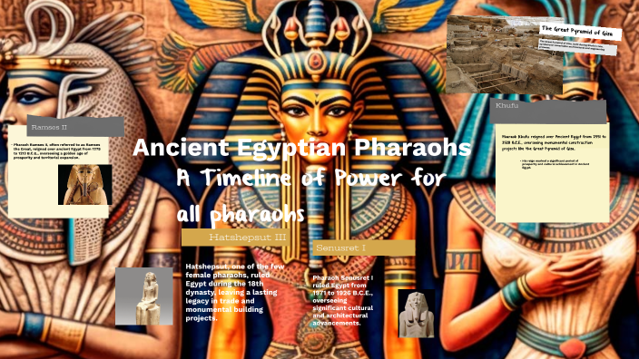 Ancient Egyptian Pharaohs by Miriam Lopez Castanon on Prezi
