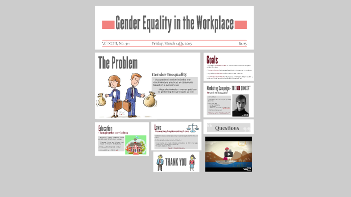 Gender Equality in the Workplace by Kristina Tisma on Prezi