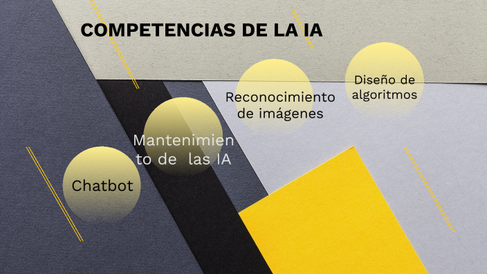 COMPETENCIAS DE LA INTELIGENCIA ARTIFICIAL by Alejandra Mangiarotti on ...