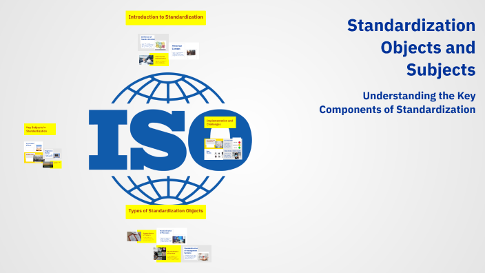 Standardization Objects and Subjects by Mirolim Mirqodirov on Prezi