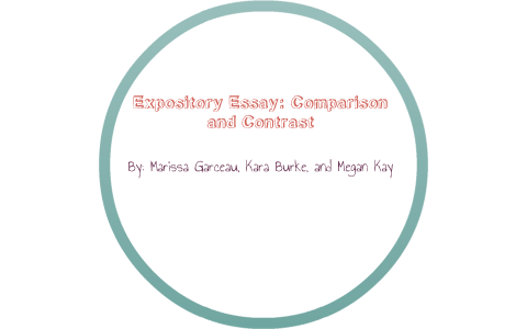 expository essay compare and contrast