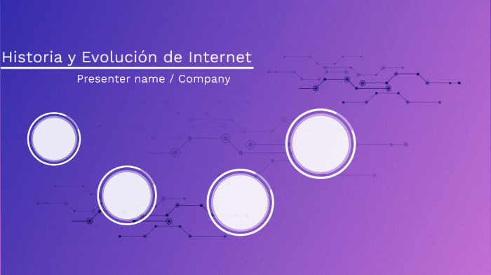 Historia y evolución de Internet by Cristina Elena Gorascu on Prezi