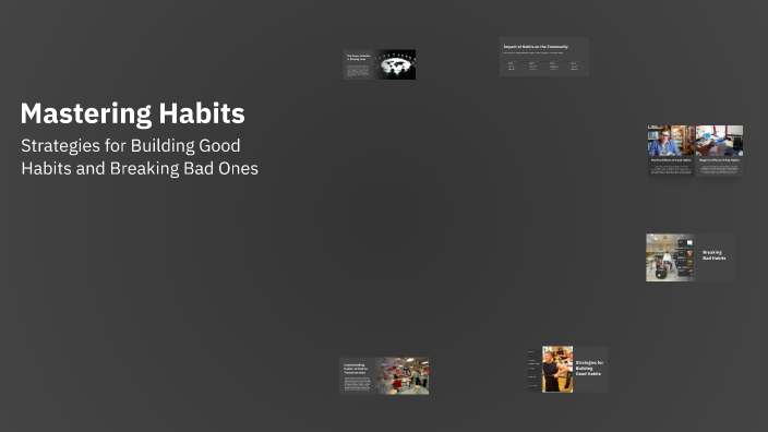 Mastering Habits by Judy Abdelaziz on Prezi