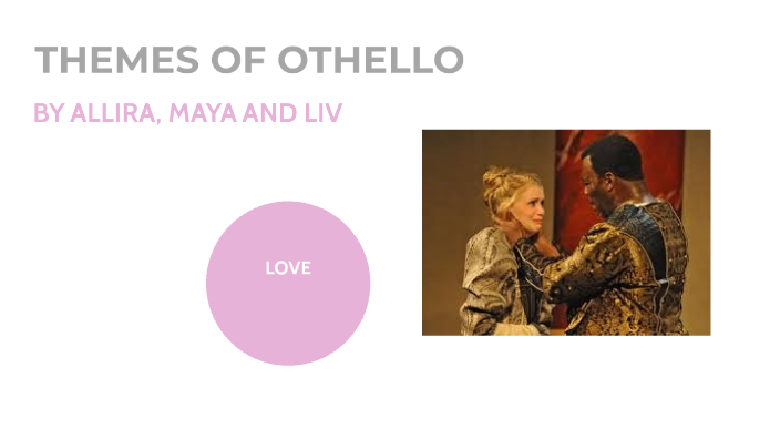 theme of love in othello