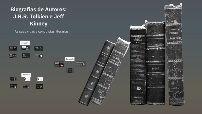 Biografias de Autores: J.R.R. Tolkien e Jeff Kinney by Tomás Gabriel ...