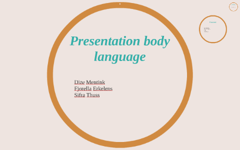 Presentation body language by dize mentink on Prezi