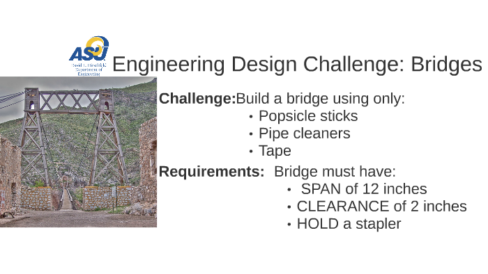 Engineering Design Challenge: Bridges by andrea robledo on Prezi