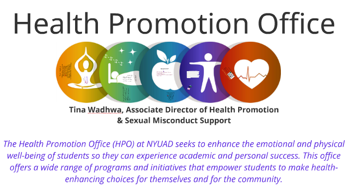 Health Promotion Office NYUAD by on Prezi