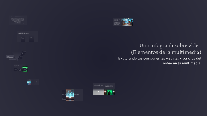 Una infografía sobre video (Elementos de la multimedia) by MARQUEZ ...