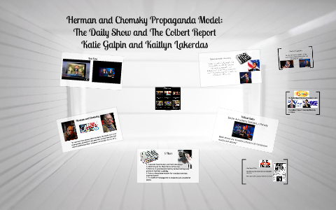 Herman And Chomsky Propaganda Model: The Daily Show And The By Kaitlyn ...