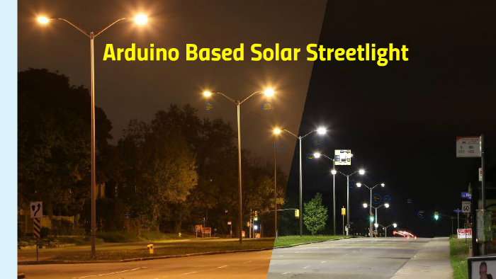 arduino based solar street light