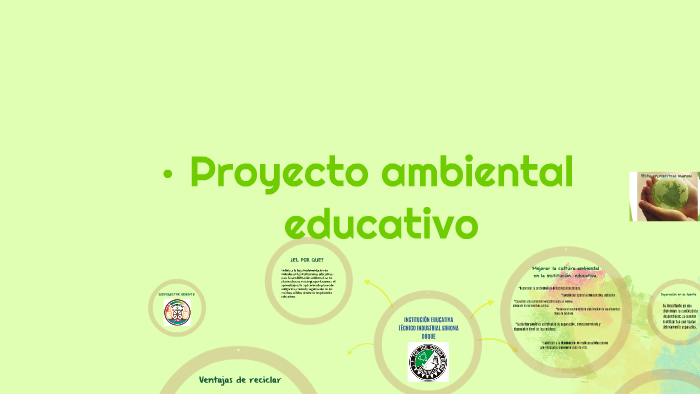 Proyecto ambiental educativo by