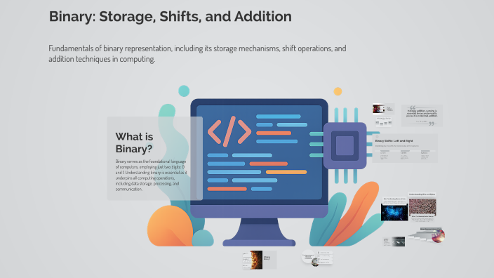 Binary Storage Computer Science Understanding Binary: Storage, Shifts, and Addition by T N on Prezi