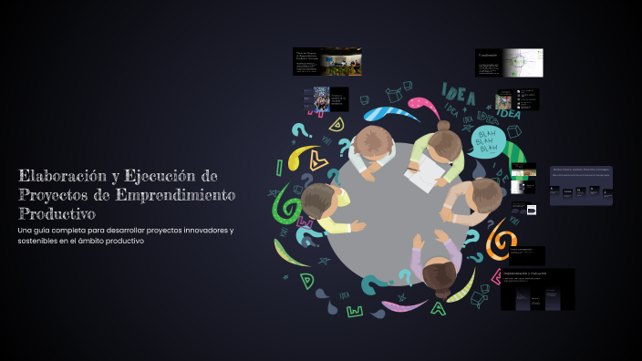 Elaboración y Ejecución de Proyectos de Emprendimiento Productivo by ...