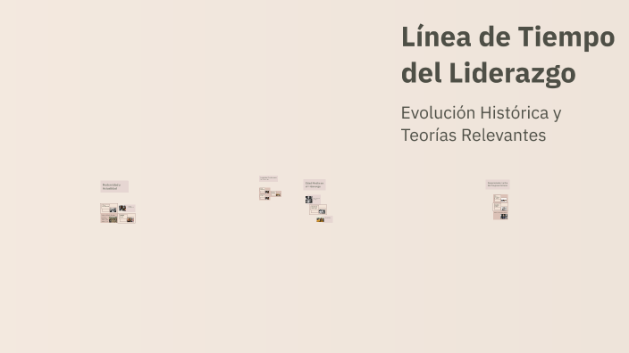 Línea de Tiempo del Liderazgo by Az Za on Prezi