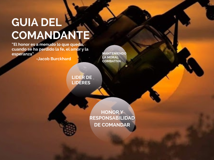 MANUAL DEL COMANDANTE by Alejandro Martinez on Prezi