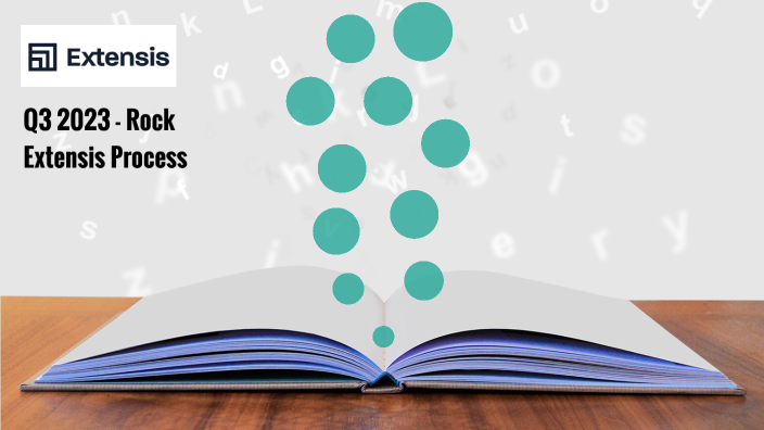 Q3 Rocks Q3 2023 - Rock - Establish and Document Processes for Extensis by April ...