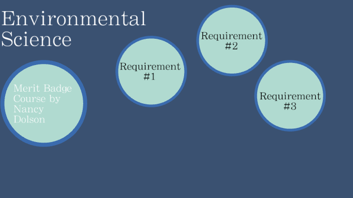 environmental science merit badge