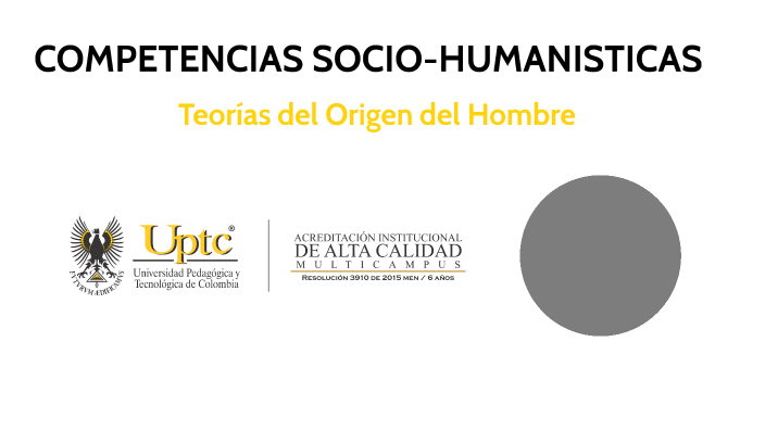 Teorías Del Origen Del Hombre By Camilo Alejandro Guevara Romero On Prezi