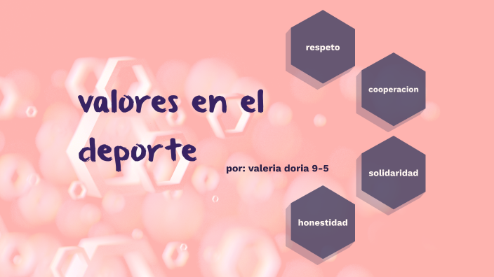 Valores En El Deporte By Valeria Doria On Prezi