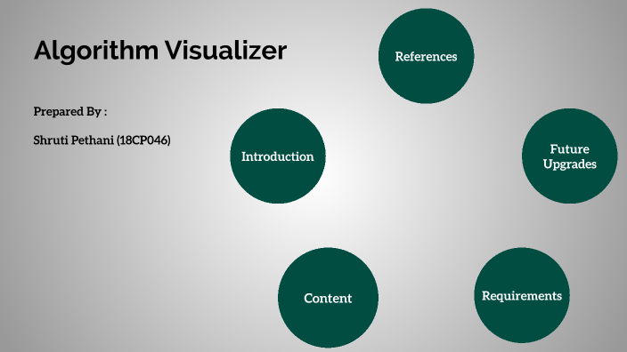 Algorithm Visualization by shruti pethani on Prezi