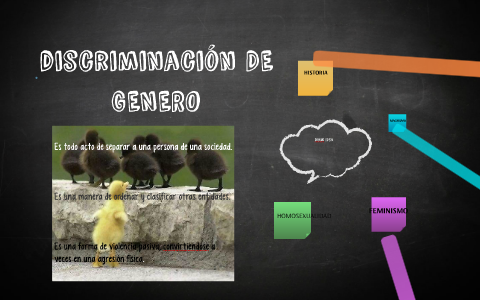 DISCRIMINACION DE GENERO by Carolina Santacruz on Prezi