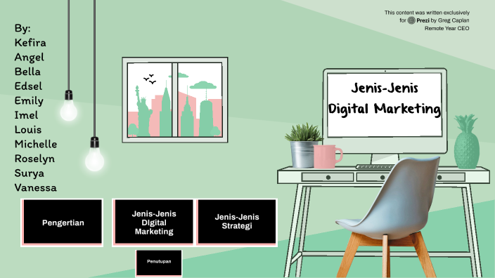 Jenis-Jenis Digital Marketing By Kefira Serafim G.S. On Prezi