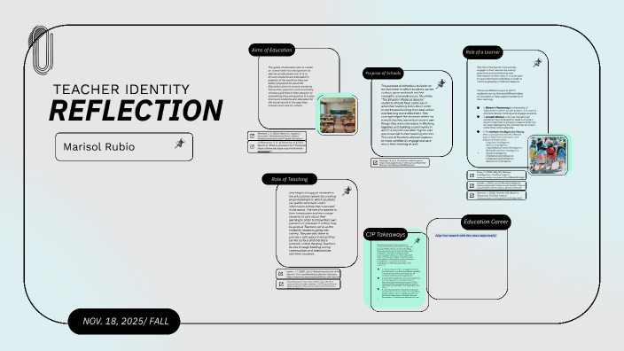 TEACHER REFLECTION by Marisol Rubio on Prezi