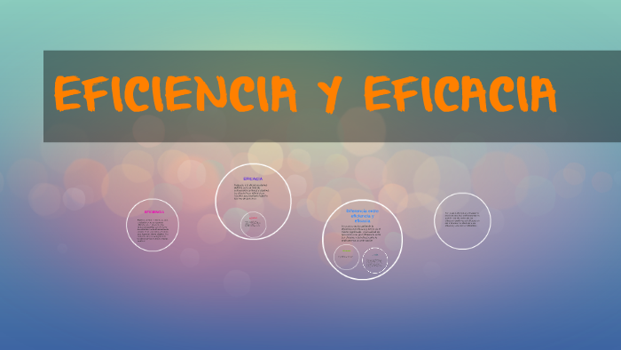 Diferencias Entre Eficiencia Y Eficacia By Ginger Matarrita Umaña On Prezi