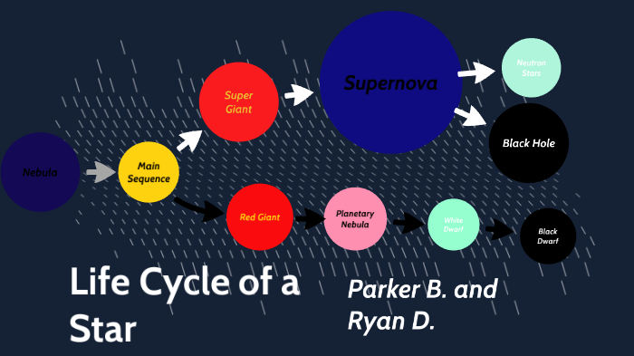 Life cycle of a star by Parker baranski on Prezi