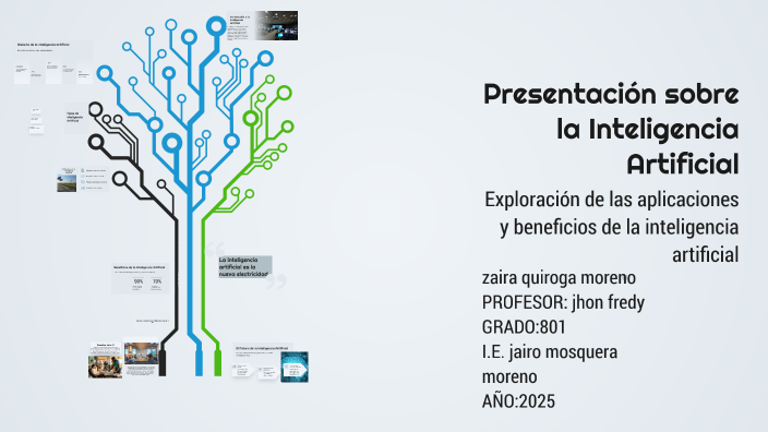 Presentación sobre la Inteligencia Artificial by zaira moreno on Prezi